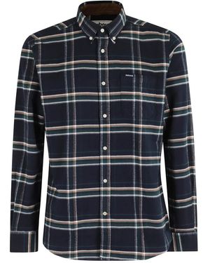 Barbour Geruite Ronan Overhemd - Blauw