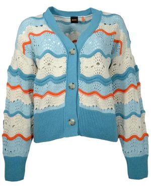 BOSS Cardigans - Blu