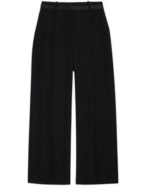 Anine Bing Cropped Trousers - Zwart