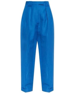 Versace Wide Trousers - Azul