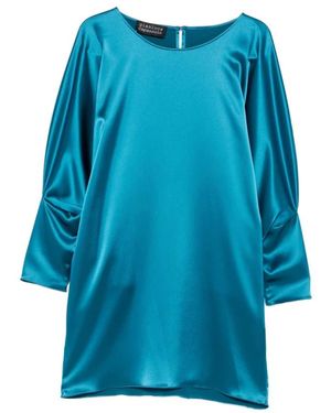 Gianluca Capannolo Elegante Jurk 25Ia1008 - Blauw
