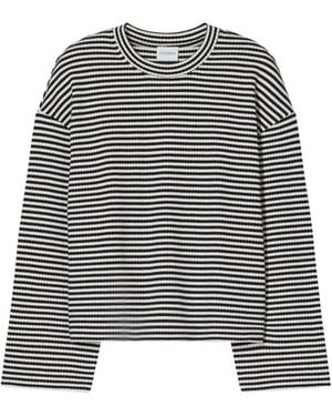 Closed Long Sleeve T-Shirts - Black