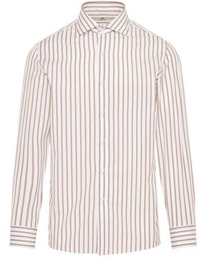 Luigi Borrelli Napoli Casual Shirts - Blanco