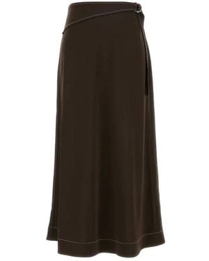 Tory Burch Maxi Skirts - Brown