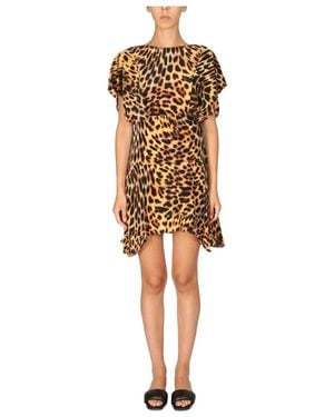 Stella McCartney Short Dresses - Brown