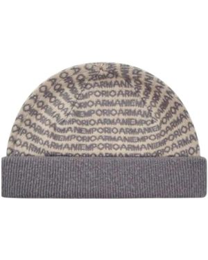 Emporio Armani Beanies - Grey