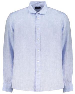North Sails Spread Collar Shirt - Blauw
