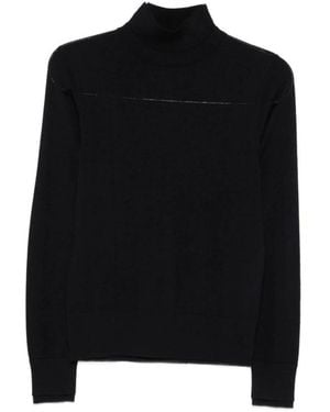 Seventy Rollkragenpullover - Schwarz