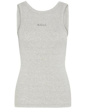 Ball Sleeveless Tops - Gris