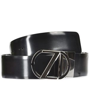 ZEGNA Bspox19324 Gürtel - Schwarz