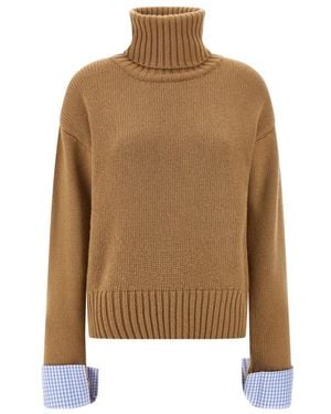 Jejia Turtlenecks - Brown