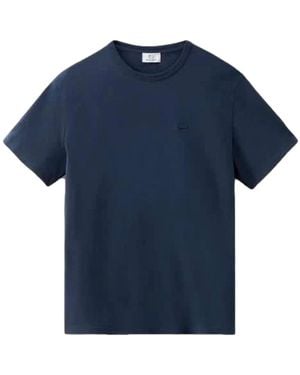 Woolrich T-Shirts - Blue