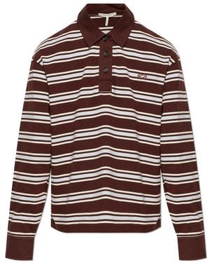 Rag & Bone Polo Shirts - Rojo