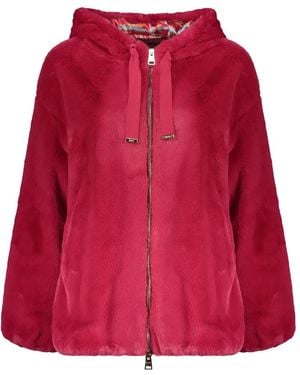 Herno Faux Fur & Shearling Jackets - Rojo