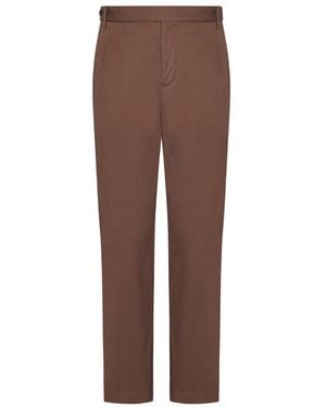 Franzese Collection Slim-Fit Trousers - Brown