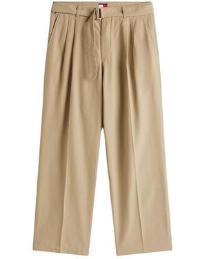 Tommy Hilfiger Wide Trousers - Neutre