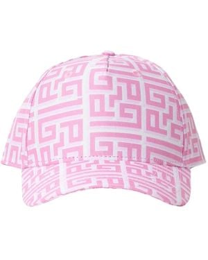 Gaelle Paris Logo Print Visor Cap - Pink