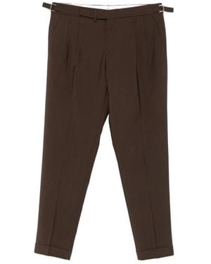 BRIGLIA Broeken ,Bruin ,Katoen Quartieris Chino