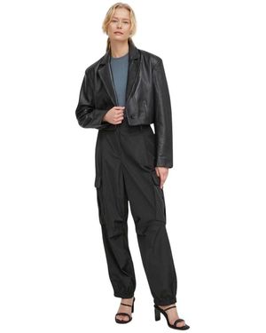 Won Hundred Leather Jackets - Negro