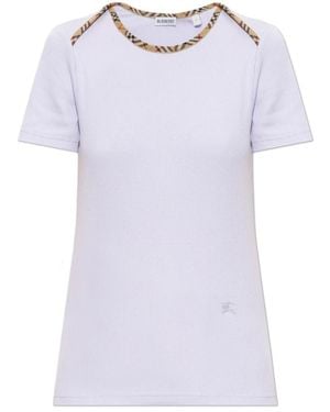 Burberry T-Shirt Stephanie - Lila