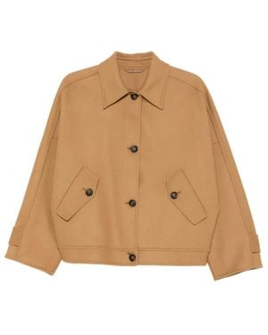 Closed Light Jackets - Natural