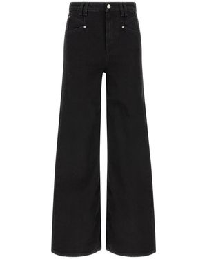 Isabel Marant Jeans ,Zwart ,Katoen Lemony Jeans