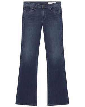 Rag & Bone Boot-Cut Jeans - Blauw