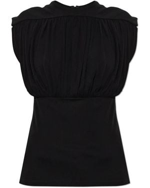 Anine Bing Sleeveless Tops - Negro