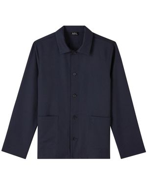 A.P.C. Light Jackets - Blue