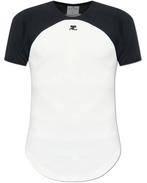 Courreges T-Shirts - Zwart