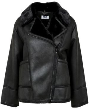 Betta Corradi Faux Fur & Shearling Jackets - Nero