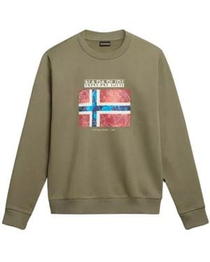 Napapijri Sweatshirts - Green