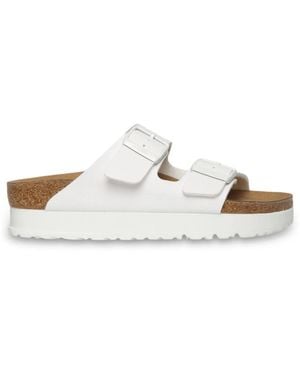 Birkenstock Arizona papillio weiße vegane sandalen
