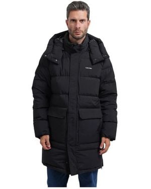 Calvin Klein Klassische Daunenjacke - Schwarz