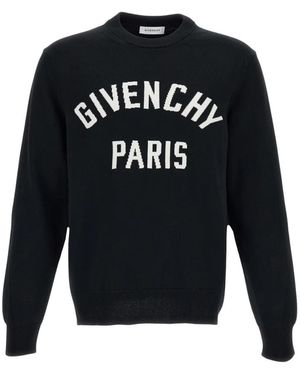 Givenchy Couture Seam Crewneck Sweater - Blauw
