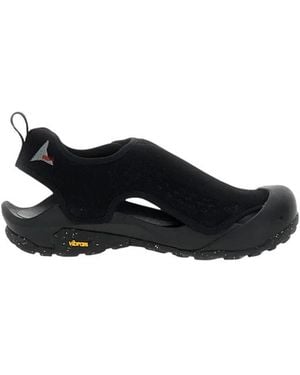 ROA Flat Sandals - Nero
