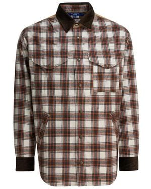 Junya Watanabe Casual Shirts - Marrone