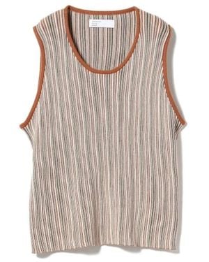 Beams Plus Sleeveless Tops - Natural