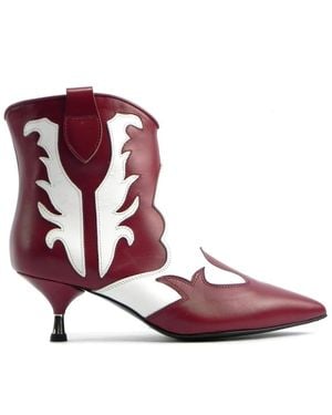 Giampaolo Viozzi Cowboy & Biker Boots - Purple