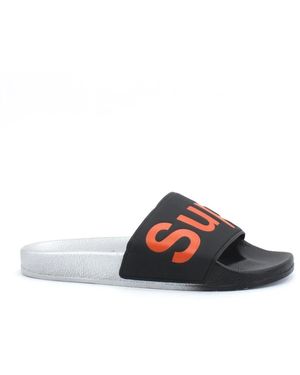 Superga 1908 Slides Polysoft - Schwarz