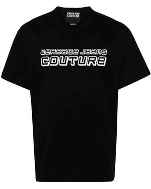 Versace Jeans Couture T-Shirts - Black
