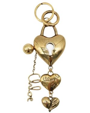 Chloé Symbols Multiple Hearts Sleutelhanger - Metallic