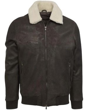 Barba Napoli Giubbino Bomber - Zwart