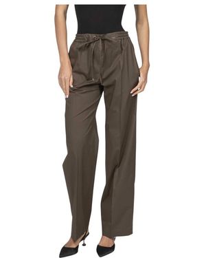 Fay Broeken ,Bruin ,Katoen Pantaloni Easy