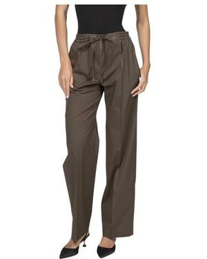 Fay Broeken ,Bruin ,Katoen Pantaloni Easy
