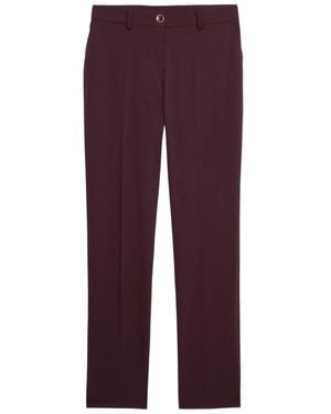 Oltre Slim-Fit Trousers - Morado