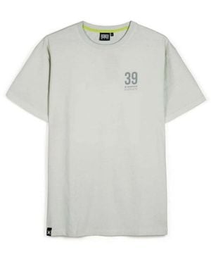 Munich Vintage bedrucktes t-shirt off - Grau