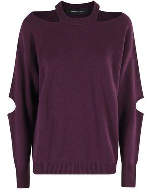 FEDERICA TOSI Round-Neck Knitwear - Morado