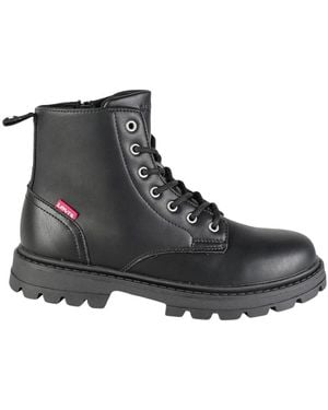 Levi's Lace-Up Boots - Black