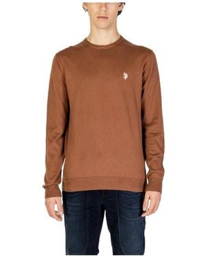 U.S. POLO ASSN. Round-Neck Knitwear - Brown